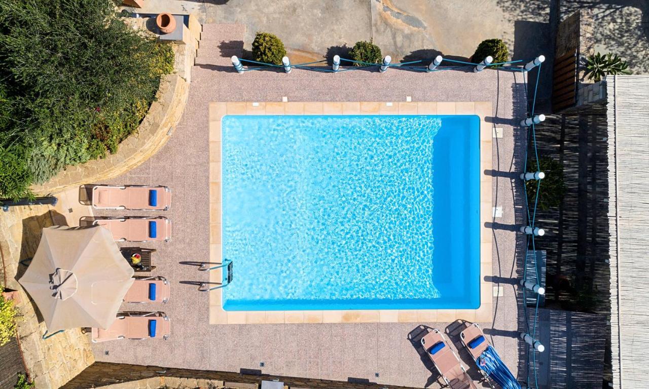 Cretan Kera Villa Heated Pool Luaran gambar