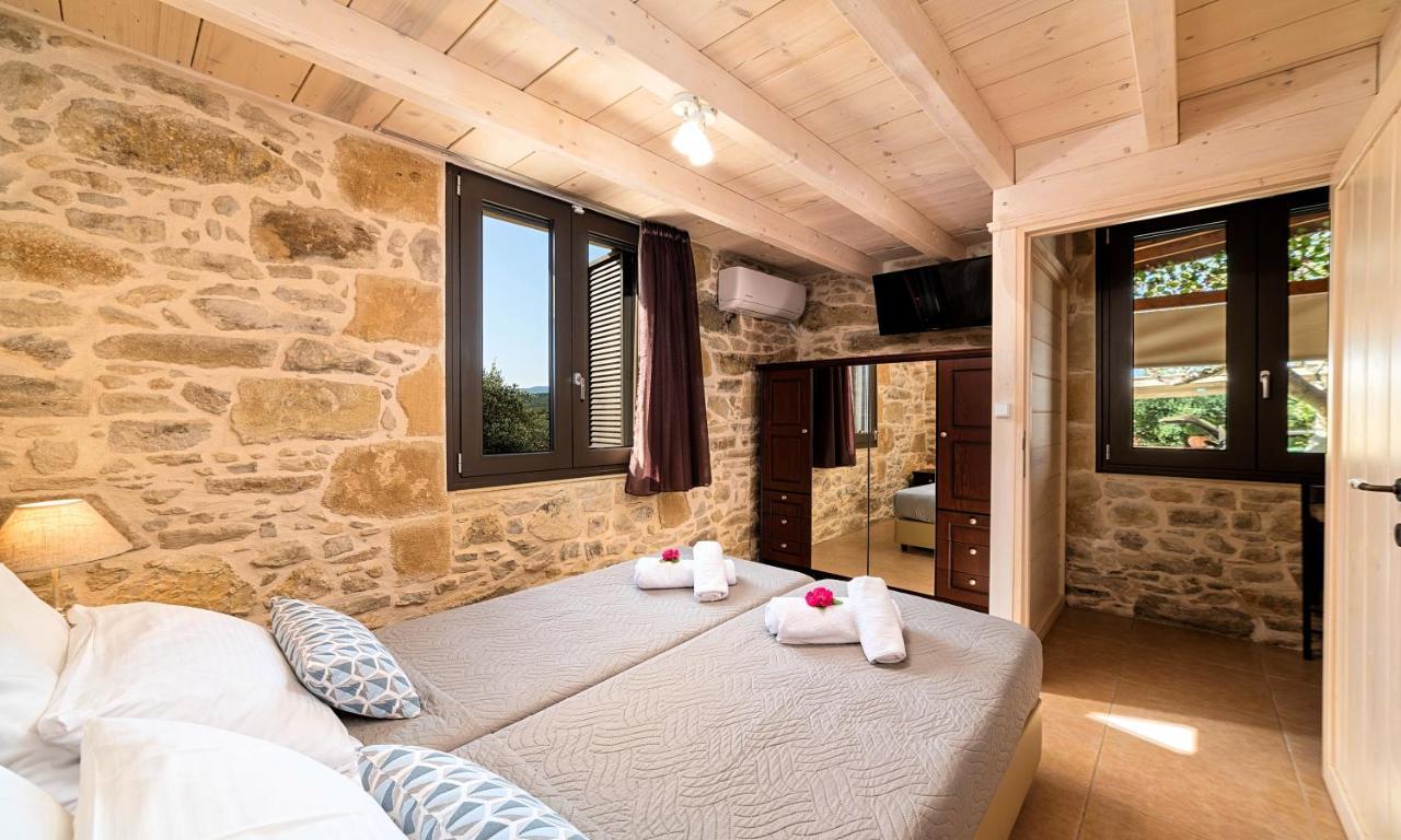 Cretan Kera Villa Heated Pool Luaran gambar